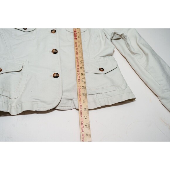 Ralph Lauren Polo Jeans Co XL Cotton white jean jacket womens - Picture 7 of 7